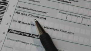 Formular Einkommenssteuer