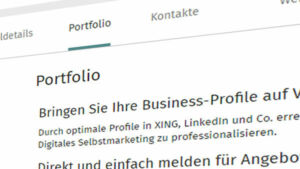 artikelbild xing portfolio