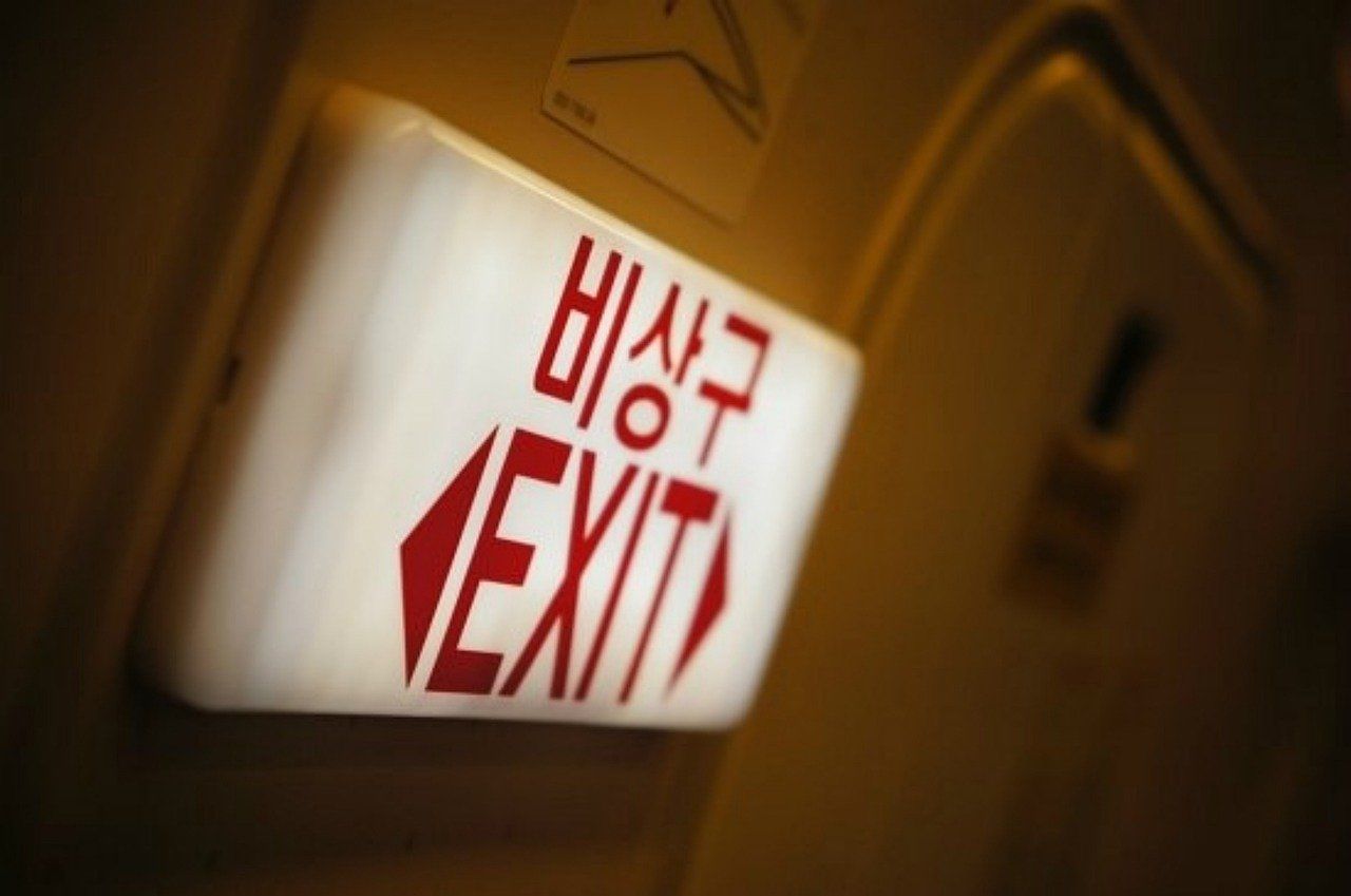 exit sign